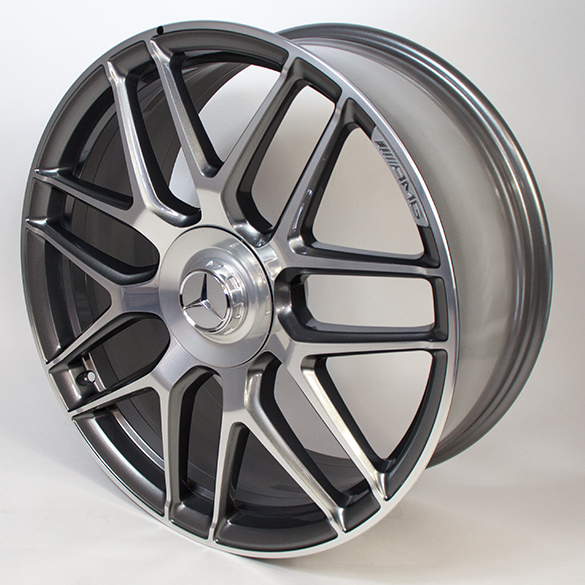 Forged Titanium Grey 7.5J Mercedes 20 Inch Amg Wheels Rims Lightweight