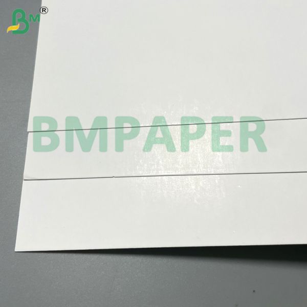 250 g 270 g cartón Kraft blanco impermeable a la congelación y a la humedad para envases de alimentos congelados