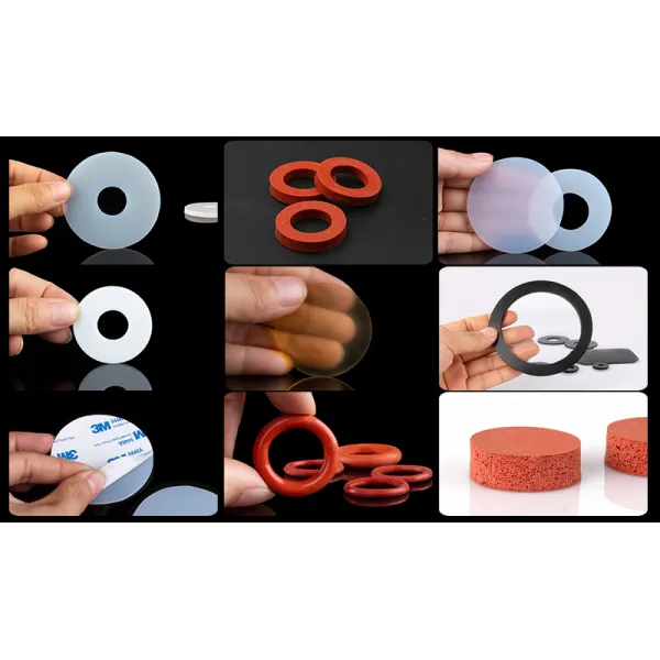 High-Temperature Shock-Absorbing Flat Gasket Seal Custom Non-Standard Waterproof Rubber EPDM NBR Gasket for Manufacturers