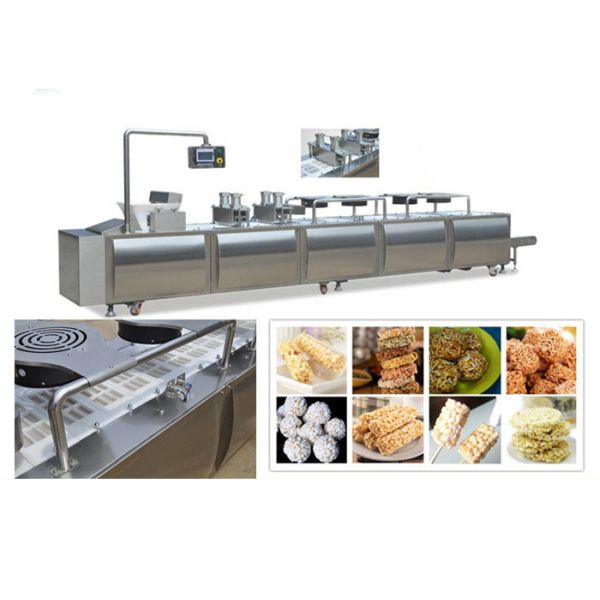 Barra automática que forma el acero inoxidable de la máquina para la compresión del cereal de desayuno