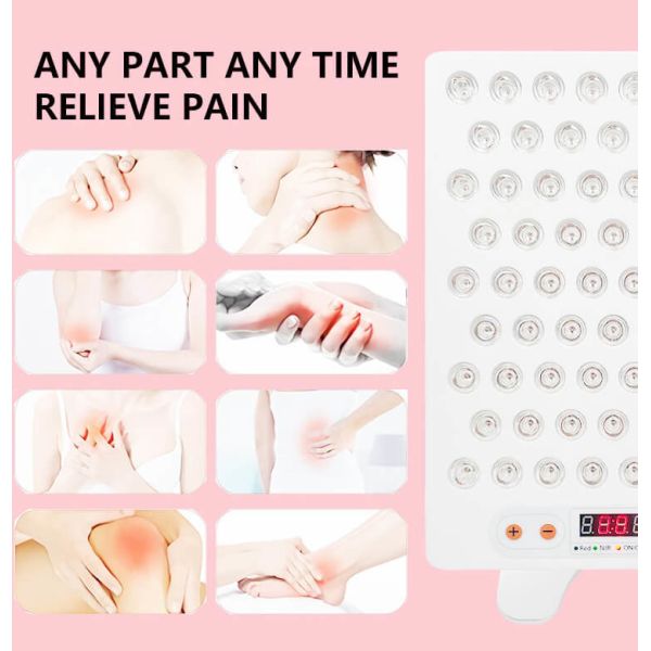 Тихая половинная сторона дома 660nm 850nm терапией красного света тела отсутствие вентилятора