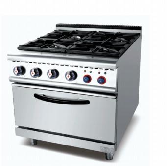 Cozinha a gás permanente para fritar 220 V Fonte de gás Equipamento de cozinha de cozinha comercial 30 kg Peso