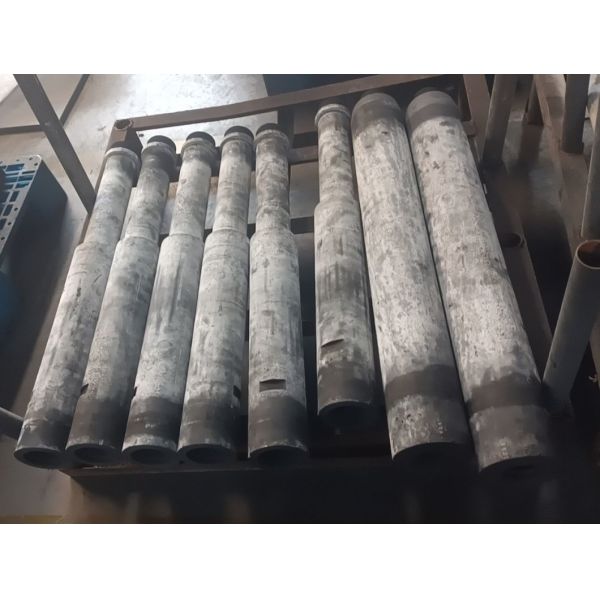 Anti-Oxidation Coating Graphite Rotor Shaft for Aluminium Melting Artificial Graphite