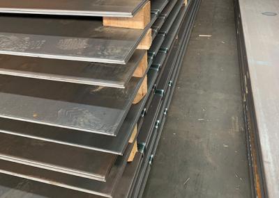 Largura laminada a alta temperatura de grande resistência 2000mm da placa de aço da construção naval AH32