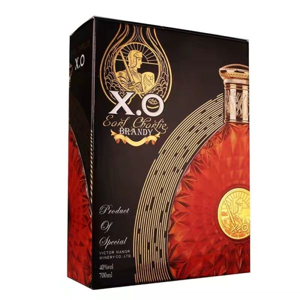 Подарочная коробка бумаги картона пакета алкоголя вина оптовой специальности бумажная роскошная