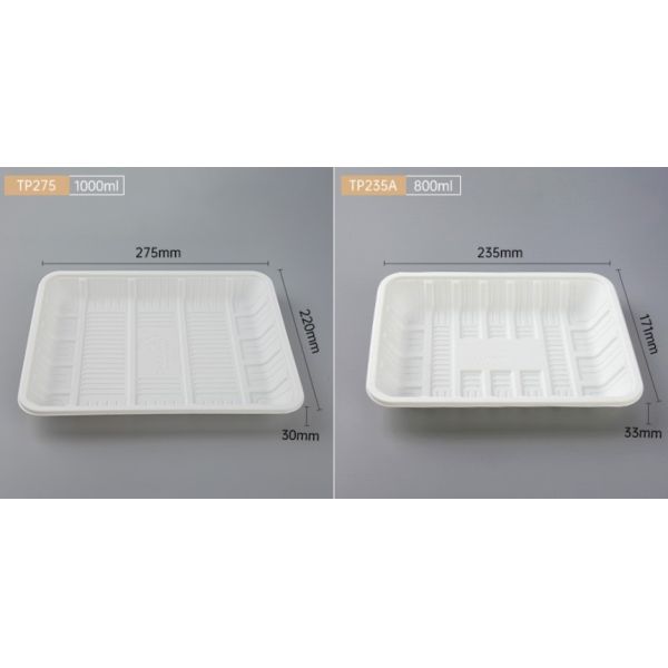 плиты Degradable майцены 52g устранимые для свежего подноса фрукта и овоща