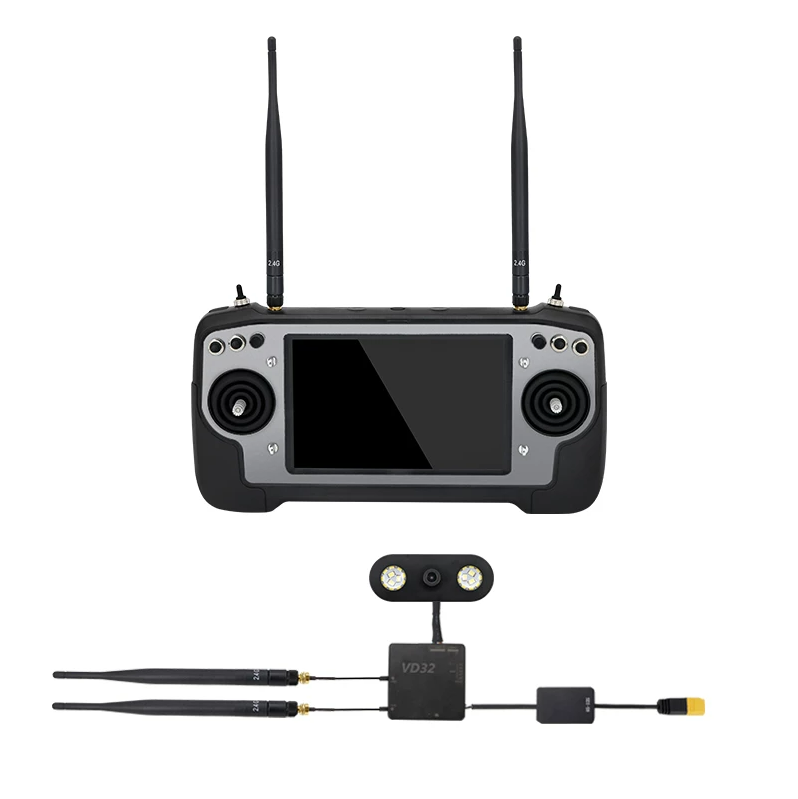 Hot Sales SIYI AK28 Radio System Transmitter Remote Controller With Telemetry Receiver For Agriculture Spraying 2.4G 10KM Range