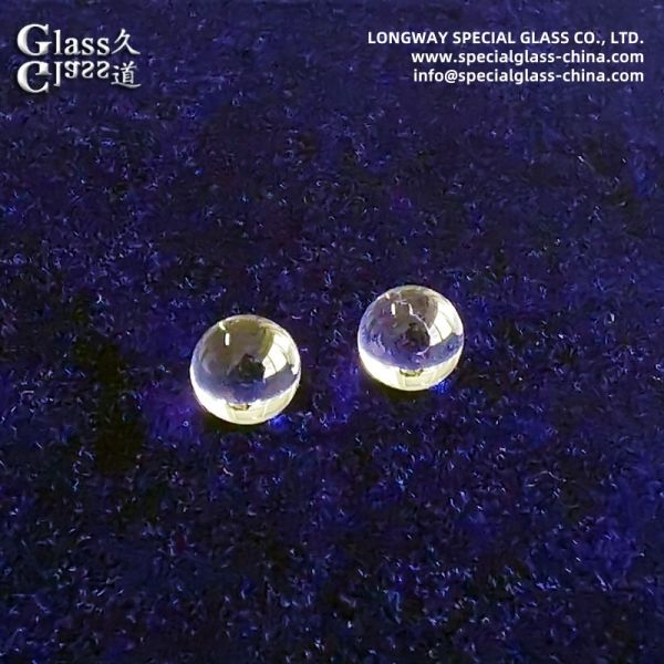 Lentilles à bille de verre optique Bk7 pour le couplage et la collimation en fibre optique