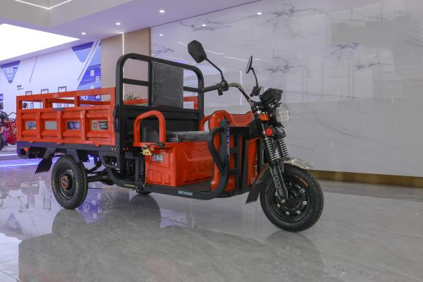 Red Electric Rickshaw Express Passenger 3whell car
