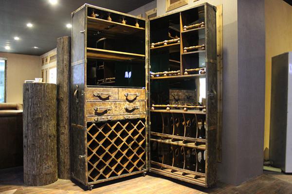 classical old style antique drinks cabinet