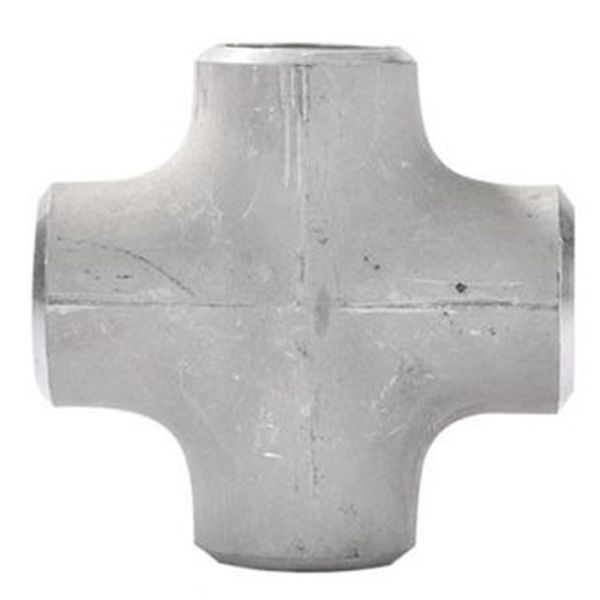 Welded Joint Stainless Steel 4 Way Tee DN50-DN1200 Metal Pipe Fittings