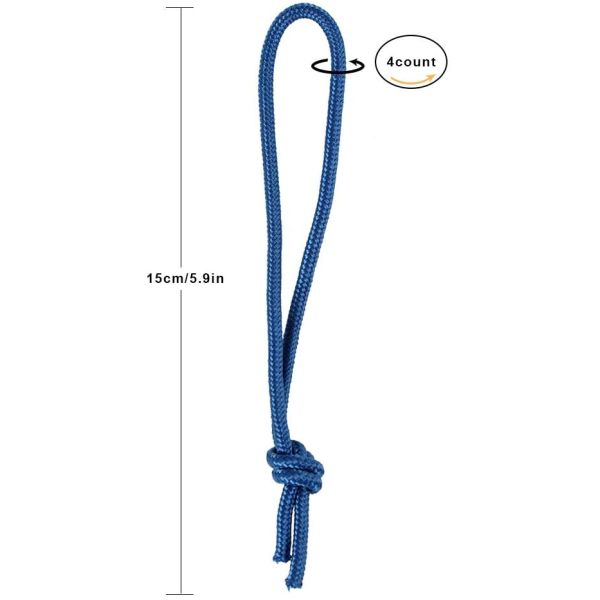 Unisex WOOWAVE Surfboard SUP Leash String Cord for Longboard and Short Board 4mm Diameter
