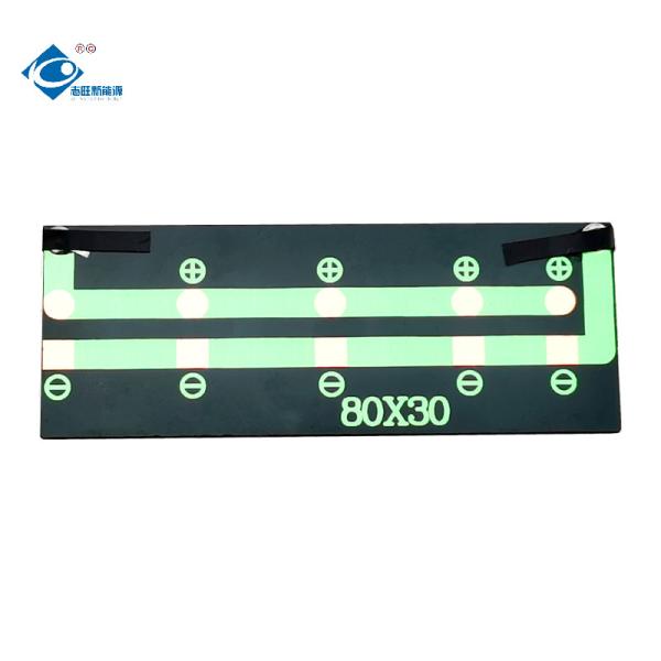 o painel solar ZW-8030-M Mini Mono Solar Panel 84mA 0.4W da cola Epoxy 5V personalizou o carregador do painel solar