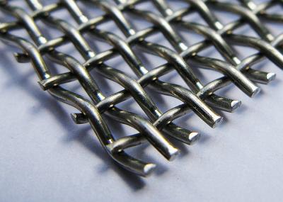 Crimped Woven Wire Mesh Acid Alkali Resistant Stainless Steel Roll With Flexible Widths