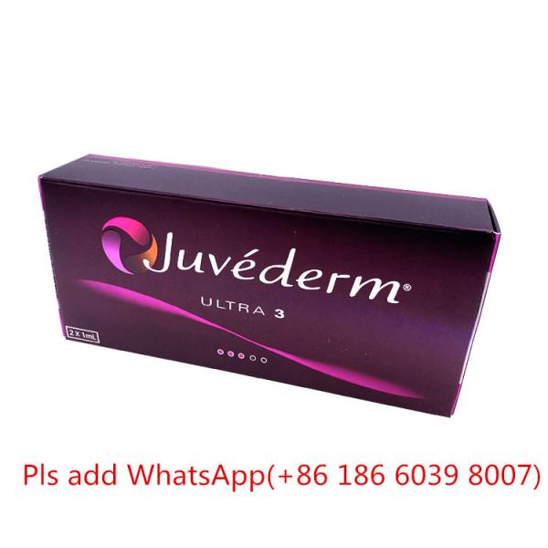 Gel médical de Hyaluronate de sodium Juvederm Voluma pour des lignes de Glabellar