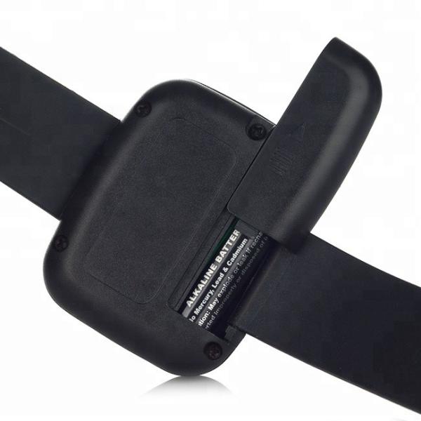 Liquid crystal display waterproof  wrist watch with long standby time