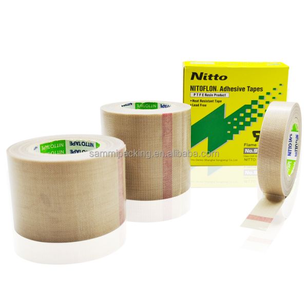 Nitto 973UL High Quality Heat-Resistant PTFE Adhesive Silicone Belt Hot Melt Bag Sealing Tape