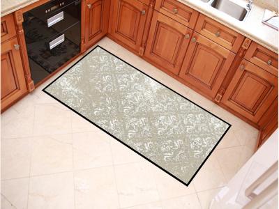 Large Sizes Outdoor Welcome Mats , Grey Color Design Entrance Door Mats