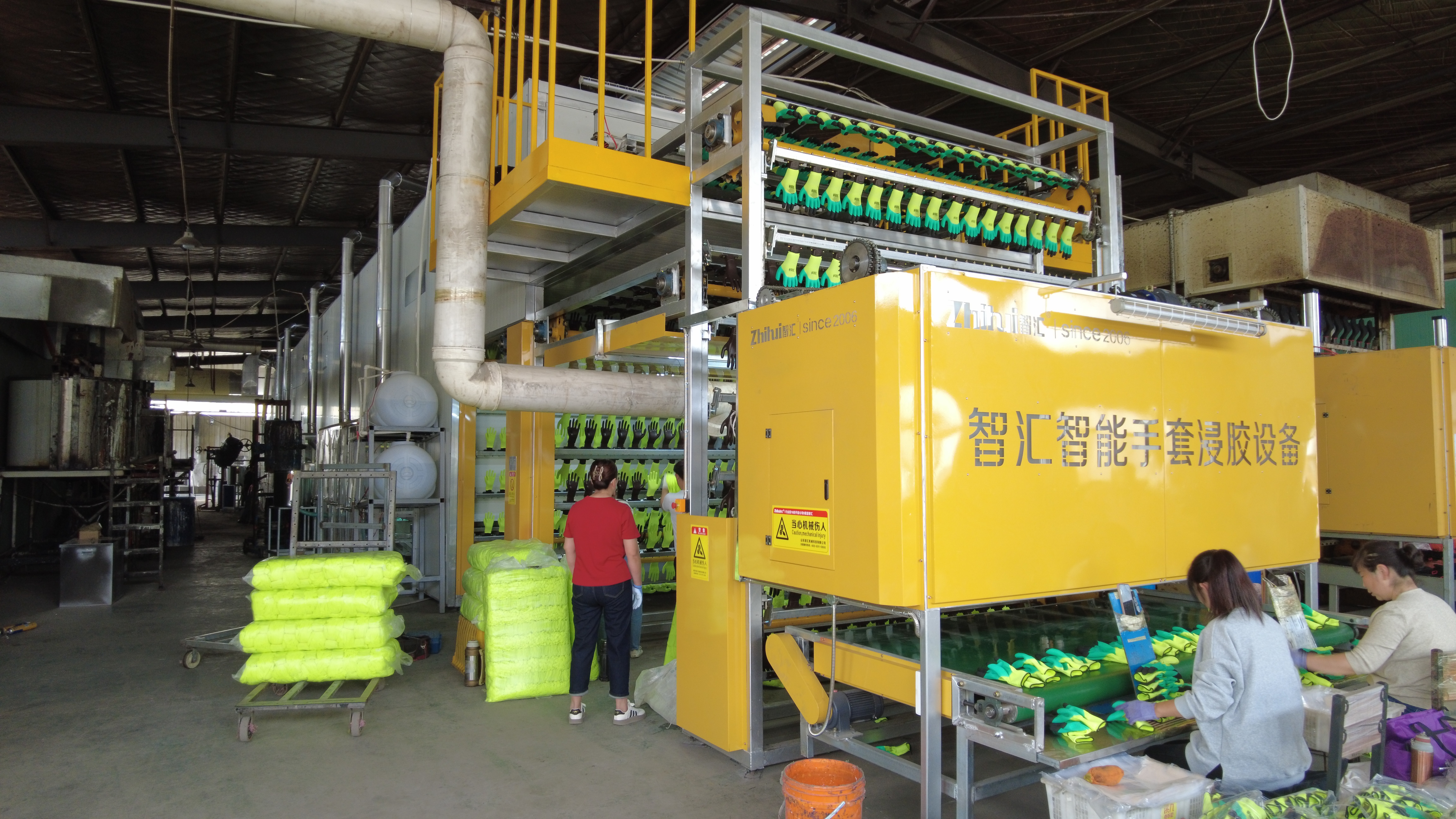4000 Pairs Latex Glove Production Line 380V Surgical Gloves Making Machine