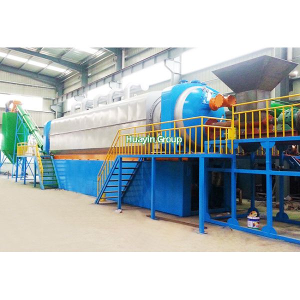Fully Continuous 30Ton Capacity Huayin Plastic Pyrolysis Plant High Automation