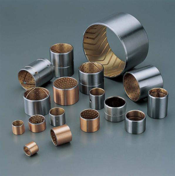 Oil Grooves For Bimetal Bushings Custom Steel Bronze Bushes Alloy Bimetal Strip