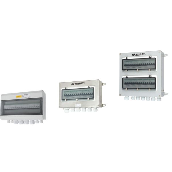 Caixa de distribuição elétrica de iluminação à prova de intempéries da série