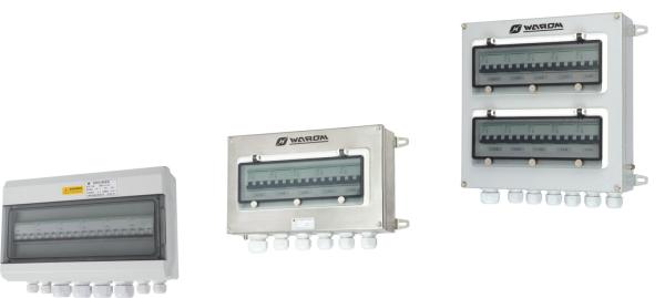 Caixa de distribuição elétrica de iluminação à prova de intempéries da série FXMD Normas IEC EN