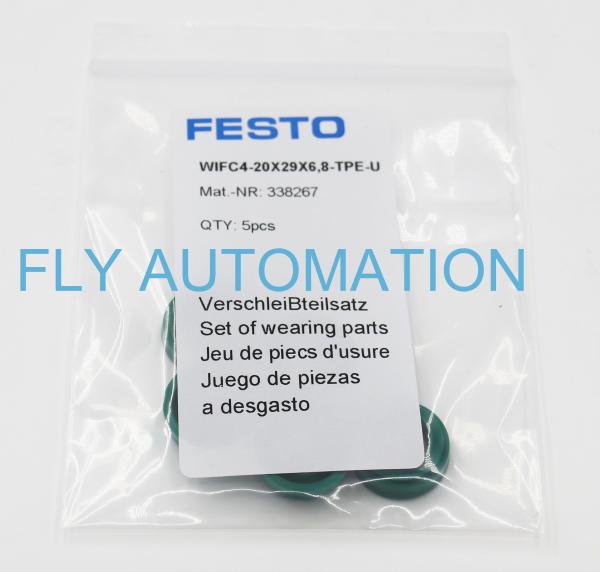 8-TPE-U 338267 Selo limpador de resistência a intempéries para cilindro de ar pneumático FESTO WIFC4-20X29X6