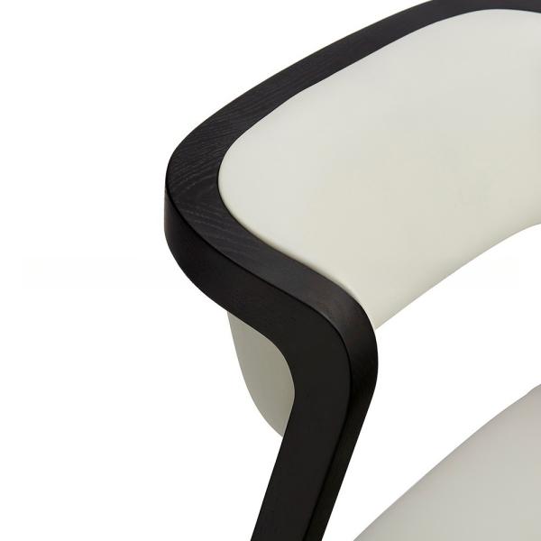 Rectangular Rosewood Chair Furniture Comfortable Without Armrests