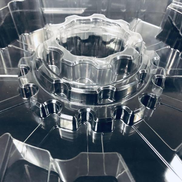 Embalagem PET transparente em plástico Blister Tray para rolamentos Componentes de hardware SH-0026