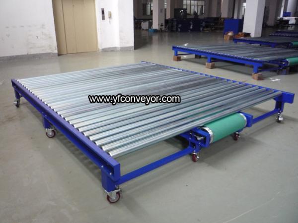 High Quality Wide Motorized Roller Conveyor with good load applied in paper industry