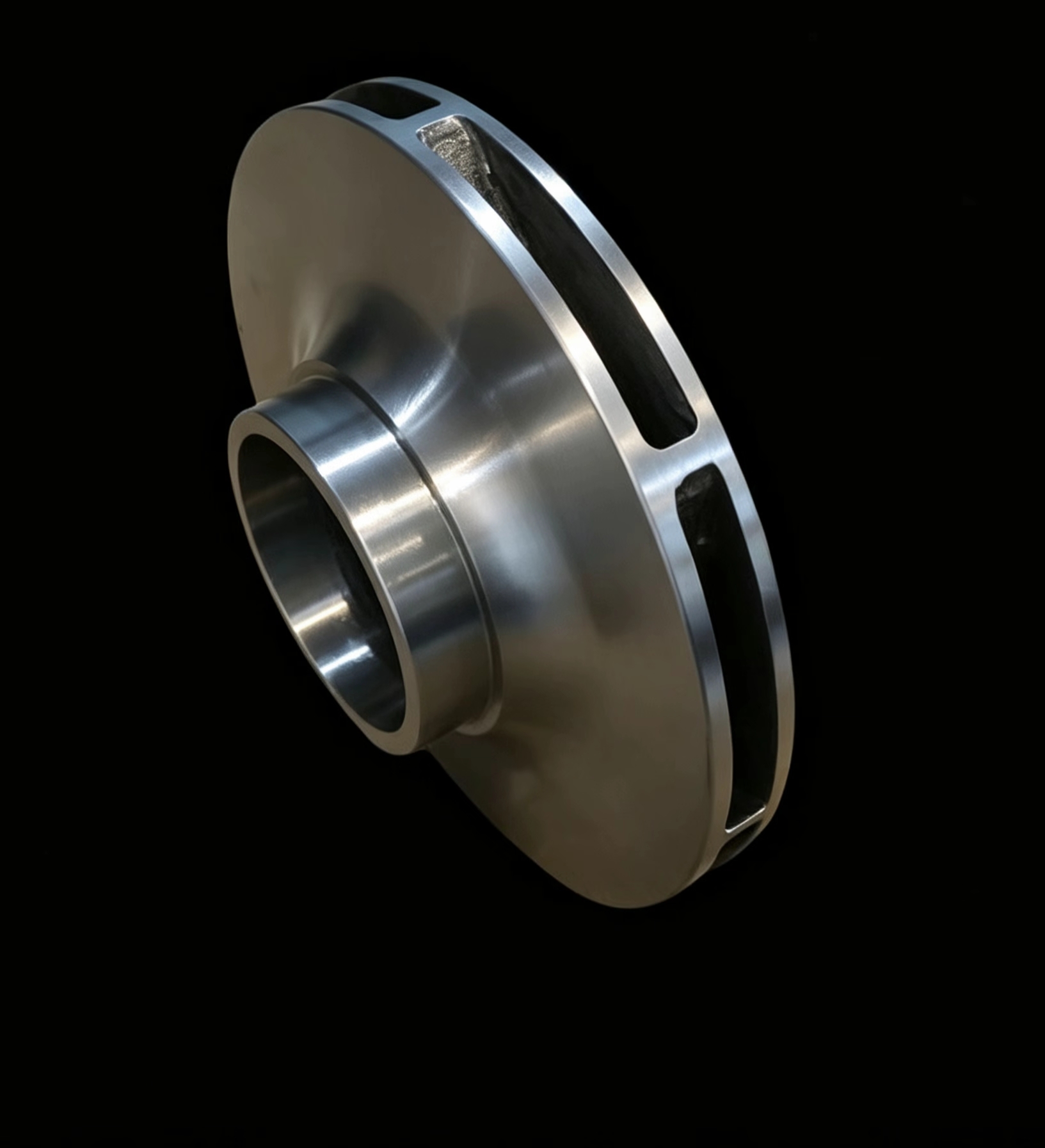 Customized High-Strength Alloy Closed-Type Steam Turbine Main Oil Pump Impeller