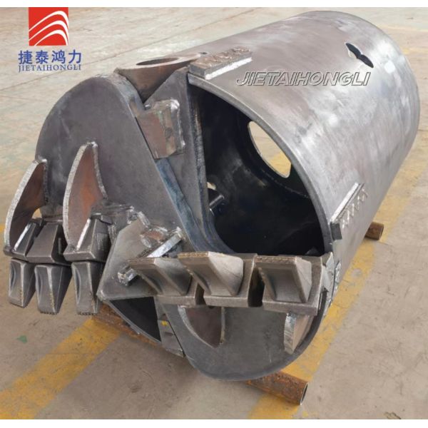 OD1200mm Q345B Soil Drilling Bucket With Flat Teeth