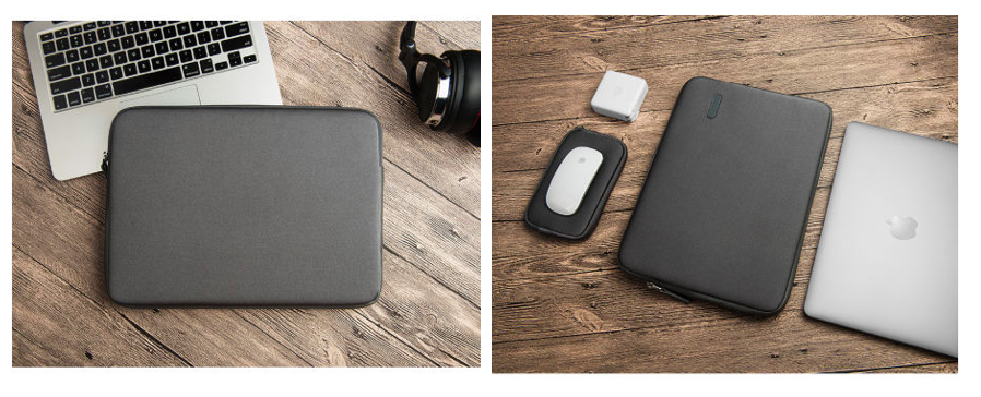 Slim 15.6 Inch Laptop Pouch , Lightweight Durable Laptop Sleeve
