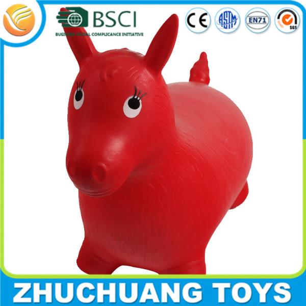 small inflatable rubber animals toys horse
