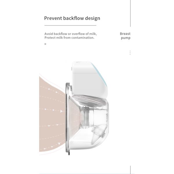 Latex Free Handsfree Electric Breast Pump Wearable Fast Charging Wireless Breast Pump