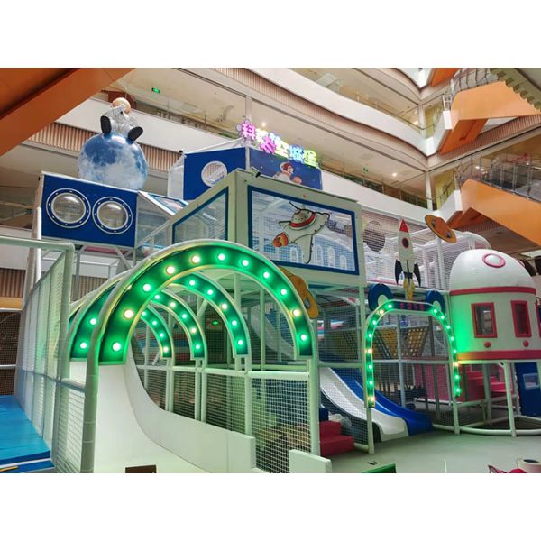 Ship theme Play Playground Indoor Play Equipment Installation Factory