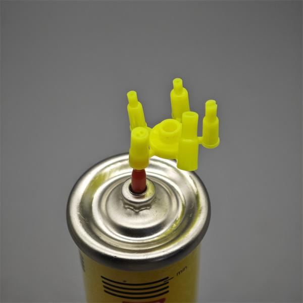 Valve de recharge de gaz pour briquet durable avec adaptateur pour utilisateurs professionnels avec résistance à la corrosion