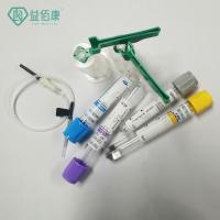 Agulha 2-10ml da borboleta da coleção do sangue de 25 calibres com suporte da segurança