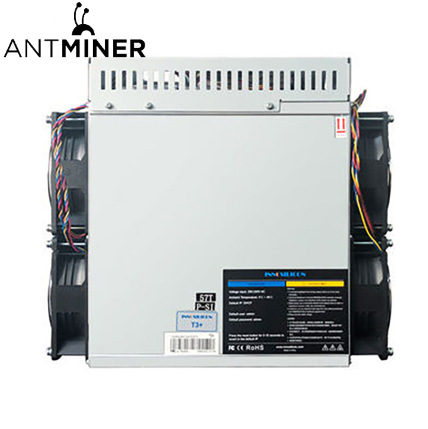 DVI вывело наружу машина Antminer S19 XP 140T горнорабочего BTC с электропитанием