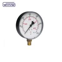 OEM KL 1.6 jauge de pression standard montée en acier / matériau en laiton