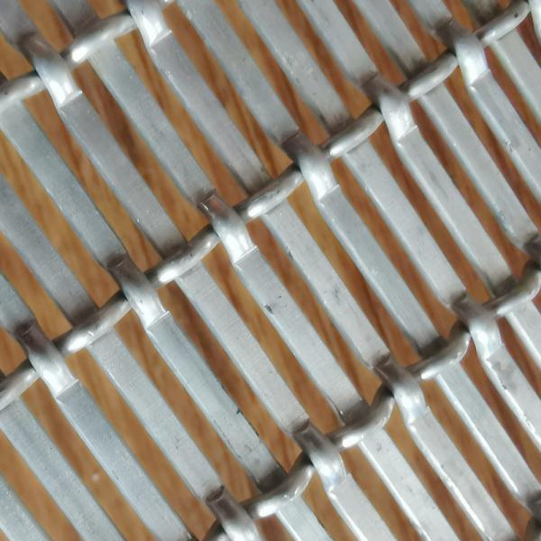 Aluminum Wire Mesh Panels For Decoration Architecture Ceiling