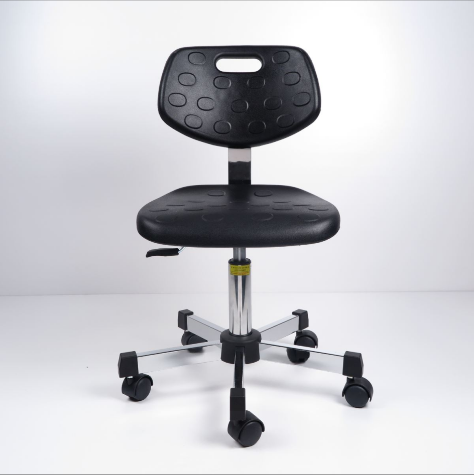 PU Leather ESD Lab Chairs Anti Static Anti Static Lab Chair Adjustable Ergonomic