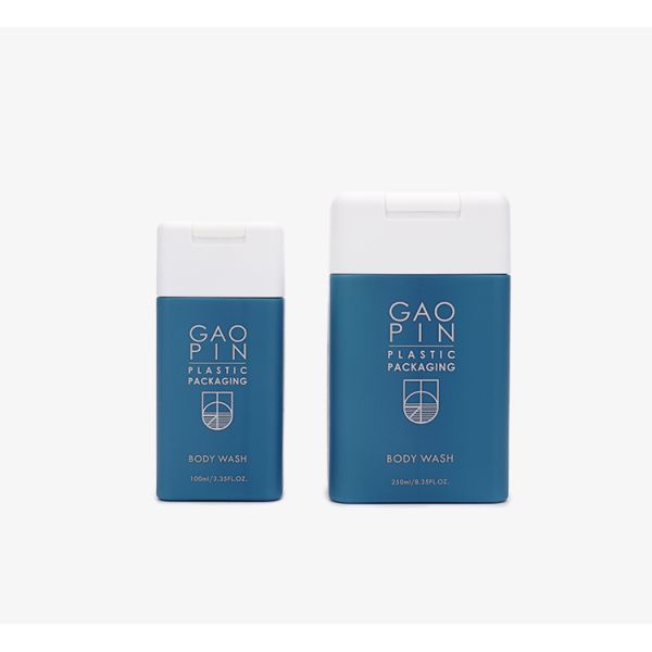 Soft Touch Squeeze Plastic Shampoo Bottles 20g 100ml Color Customized