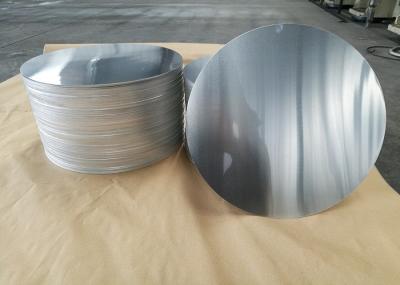 Prata de alumínio do círculo da folha do Cookware com - o revestimento preto não pre pintado da vara