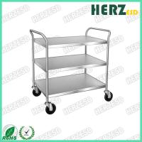 4 roule l'anti stockage statique de la carte PCB/SMT d'acier inoxydable 3 couches chariot chariot
