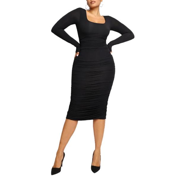 Shipping DHL EMS UPS FEDEX by Sea by Air Hexin Custom Logo Shapewear for Bodycon Dress