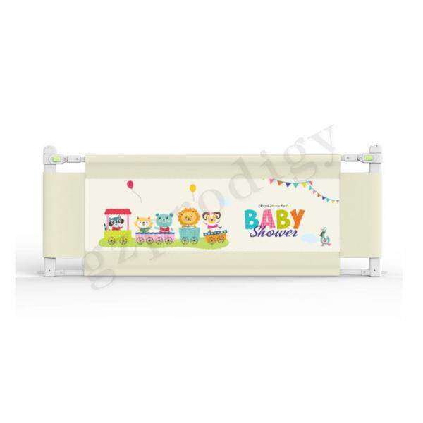 Cute Free Punching Adjustable And Durable Childproof Bed Safety Fence