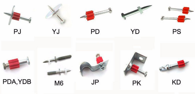 335mm Total Length 307 Automatic Ejection Concrete Power Tool Pistol for Construction