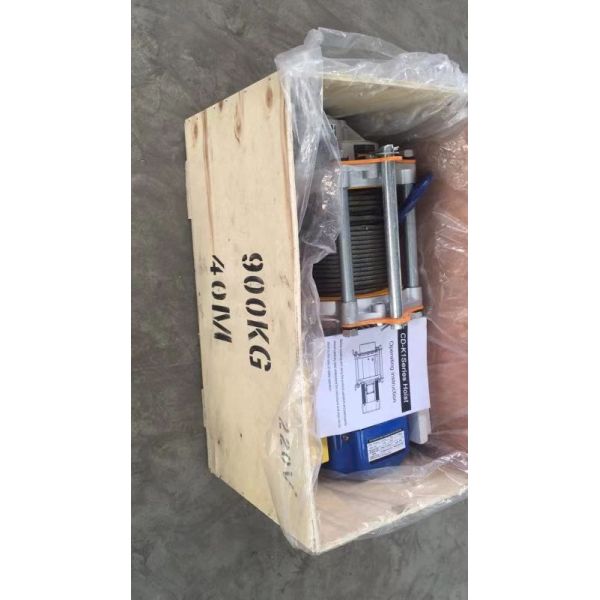 100kg Marine Aluminum Wire Rope Winch 12m/Min Lifting